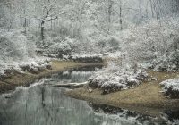 Erster Schnee und staubtrocken